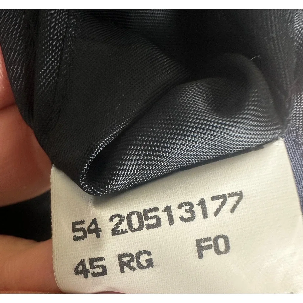 Brooks Brothers Blazer Mens 45R Charcoal Grey Wool Two‎ Button